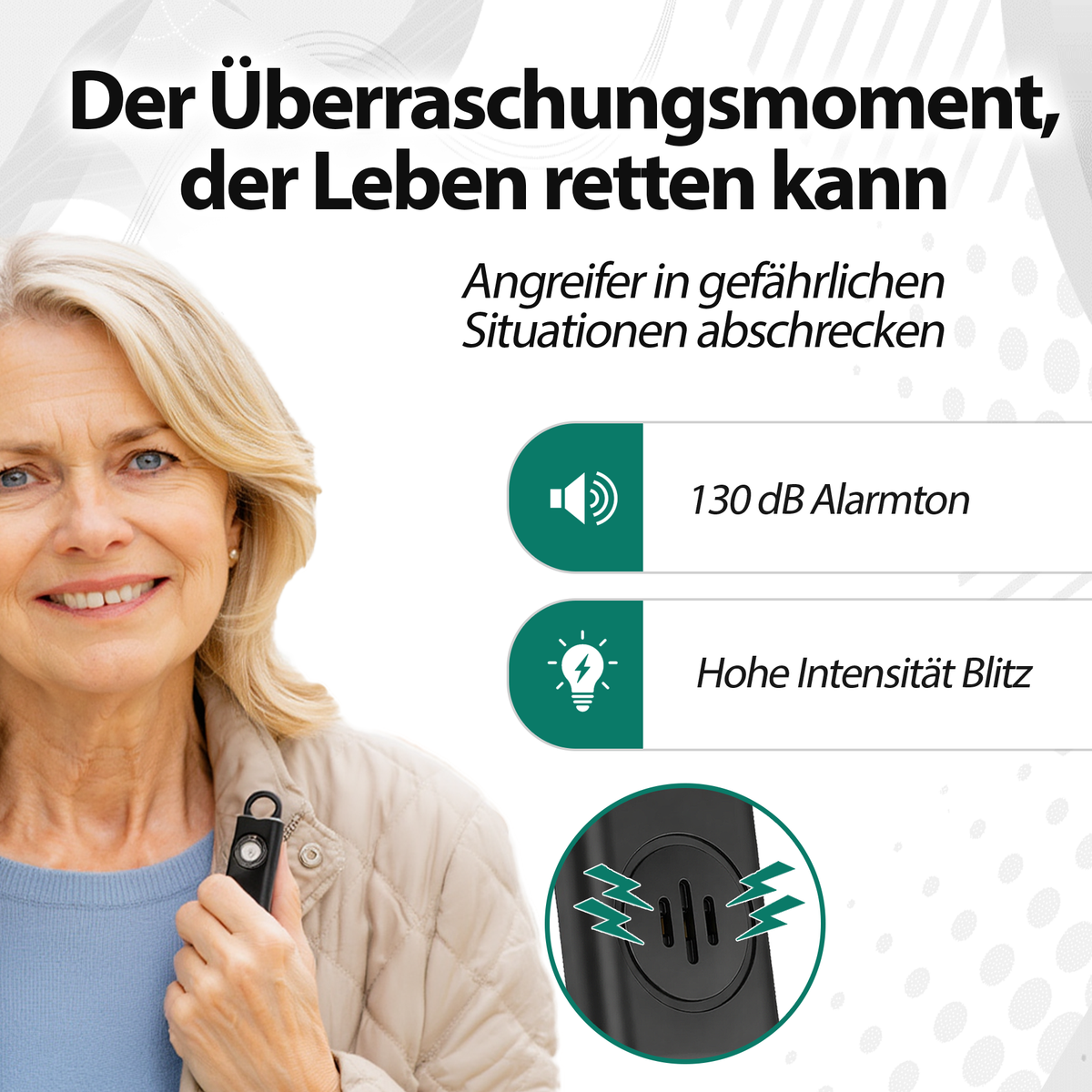 Notio – persönlicher Alarm für Sicherheit und Notruf